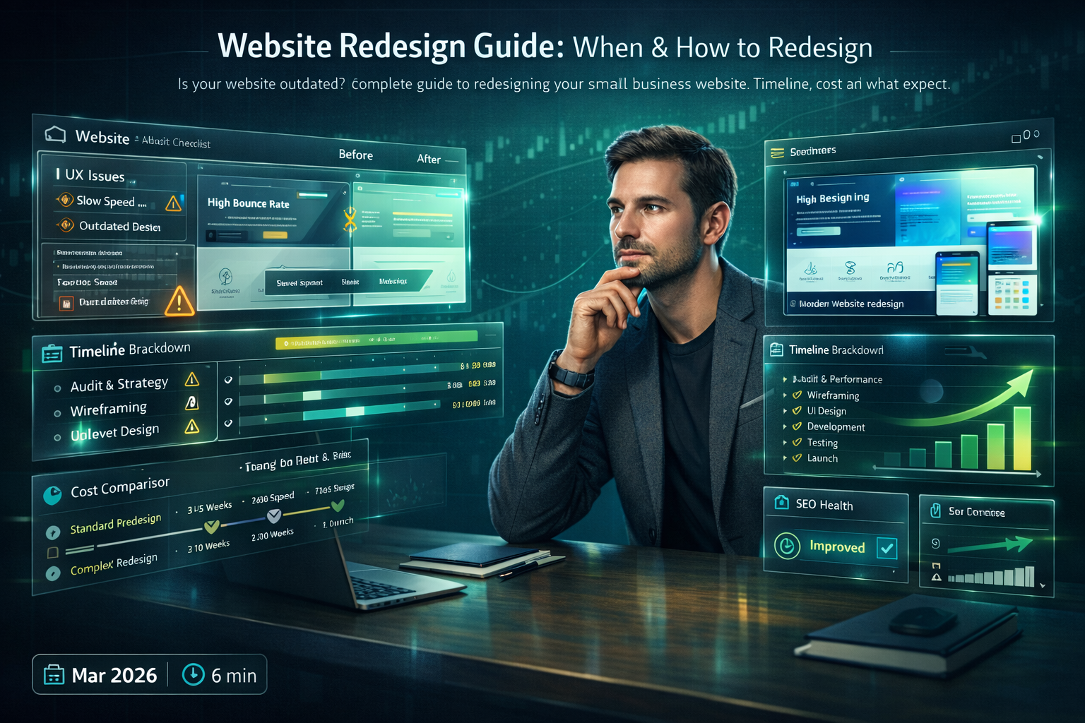 Website building authority through content and testimonials