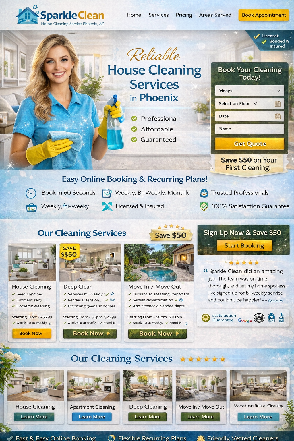 Sparkle Clean Cleaning Service